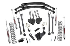 Ford F-350 Super Duty Suspension Lift Kit - Rough Country - 8 Inch Lift | 4 Link | RR Springs - '05-'07 Ford F-350 Super Duty Suspension Lift Kit - Rough Country - 8 Inch Lift | 4 Link | RR Springs - '05-'07